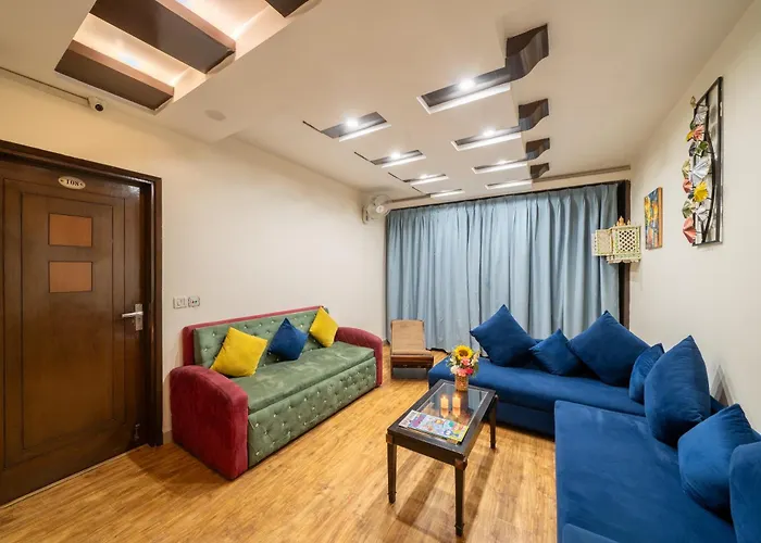 Lime Stays B&B Gk-2 At Greater Kailash Metro South Delhi Nearby Saket Select City