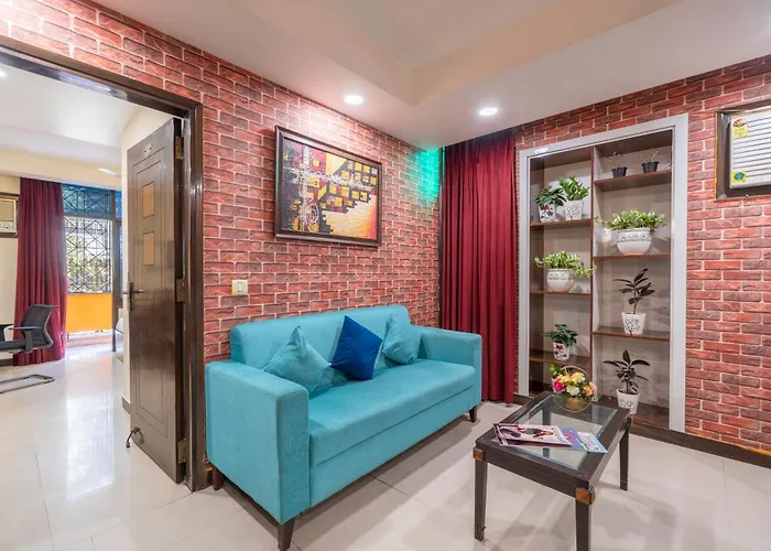 Lime Stays B&B Gk-2 At Greater Kailash Metro South Delhi Nearby Saket Select City