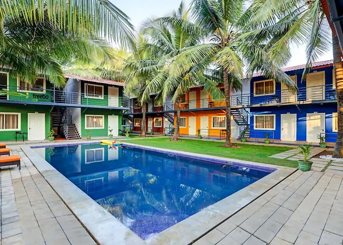 Treebo Morjim Banyan Resort With Swimming Pool