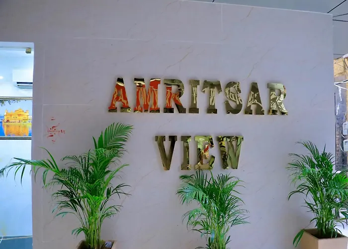 The Amritsar View Near Golden Temple