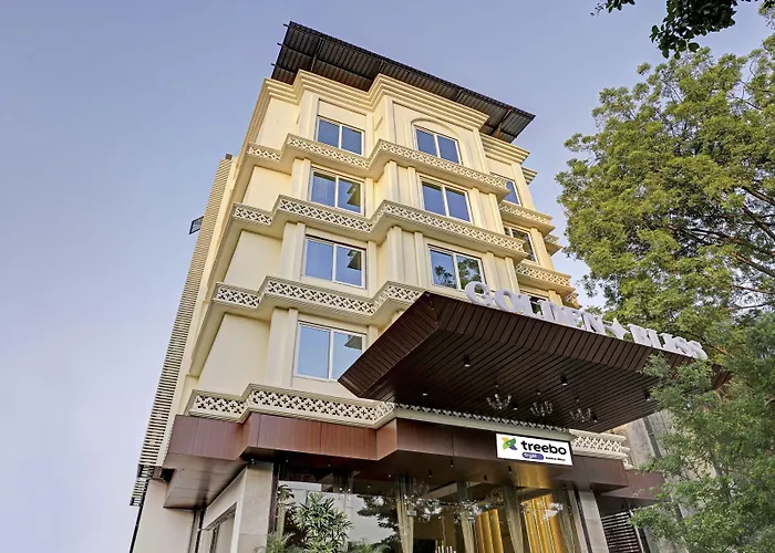 Treebo Premium Golden Bliss Trimurti Nagar Square